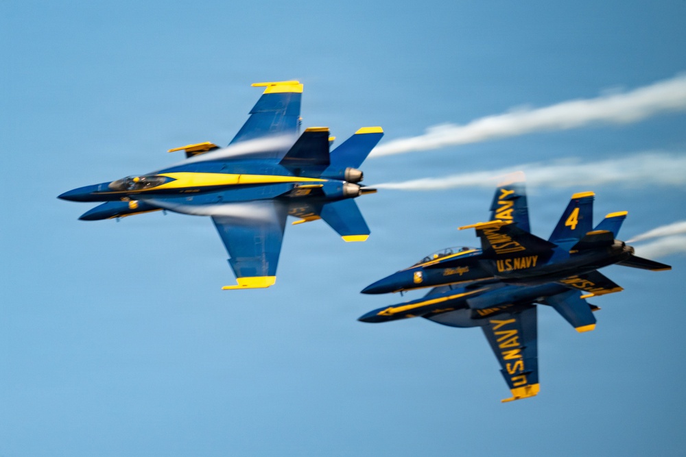 U.S. Navy Blue Angels perform during ATOH 2026