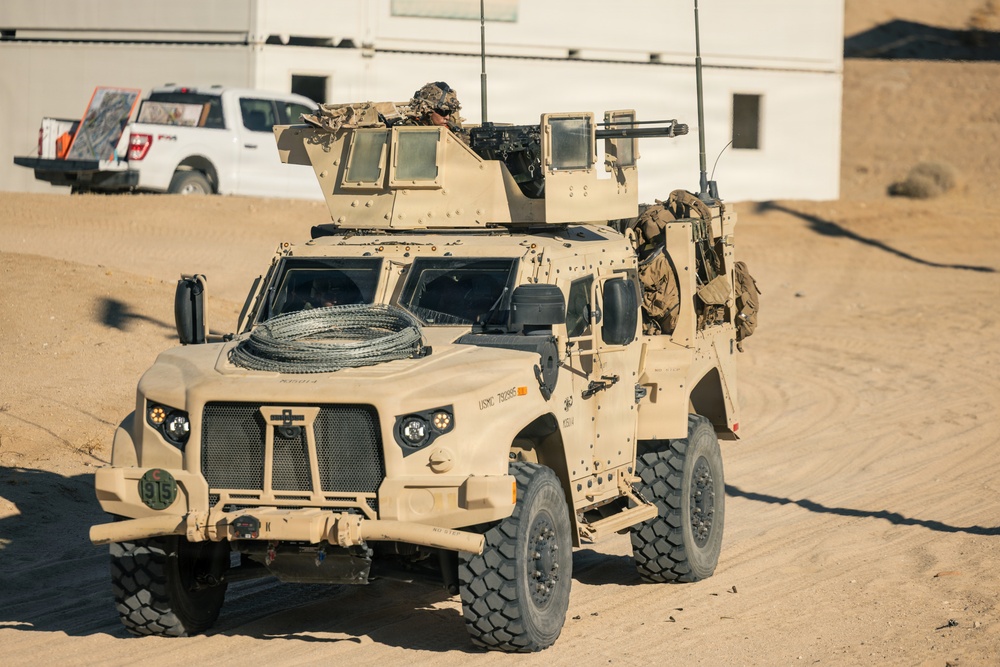 U.S. Marines with Echo Co., 2nd Bn., 1st Marines, rehearse platoon attacks with ROK Marines during AFX