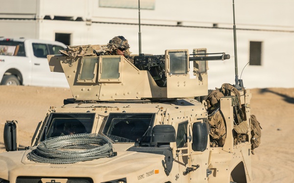 U.S. Marines with Echo Co., 2nd Bn., 1st Marines, rehearse platoon attacks with ROK Marines during AFX