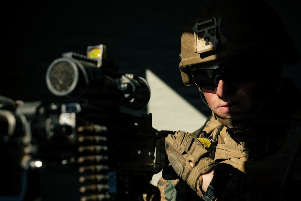 U.S. Marines with Echo Co., 2nd Bn., 1st Marines, rehearse platoon attacks with ROK Marines during AFX