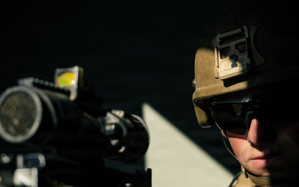 U.S. Marines with Echo Co., 2nd Bn., 1st Marines, rehearse platoon attacks with ROK Marines during AFX