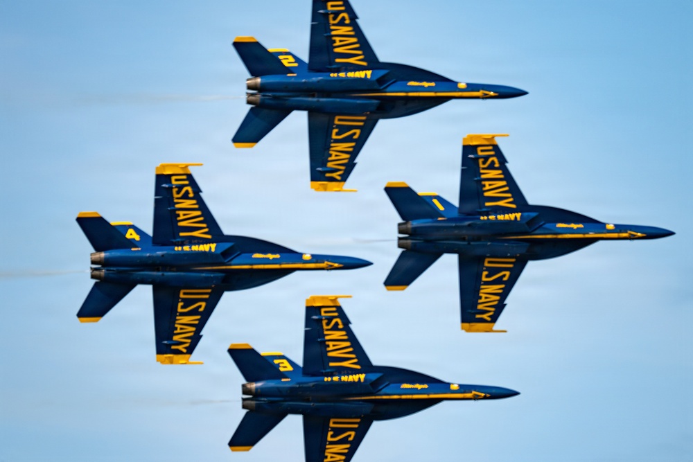U.S. Navy Blue Angels perform during ATOH 2026