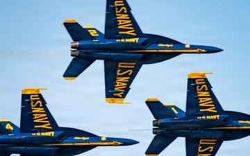 U.S. Navy Blue Angels perform during ATOH 2026