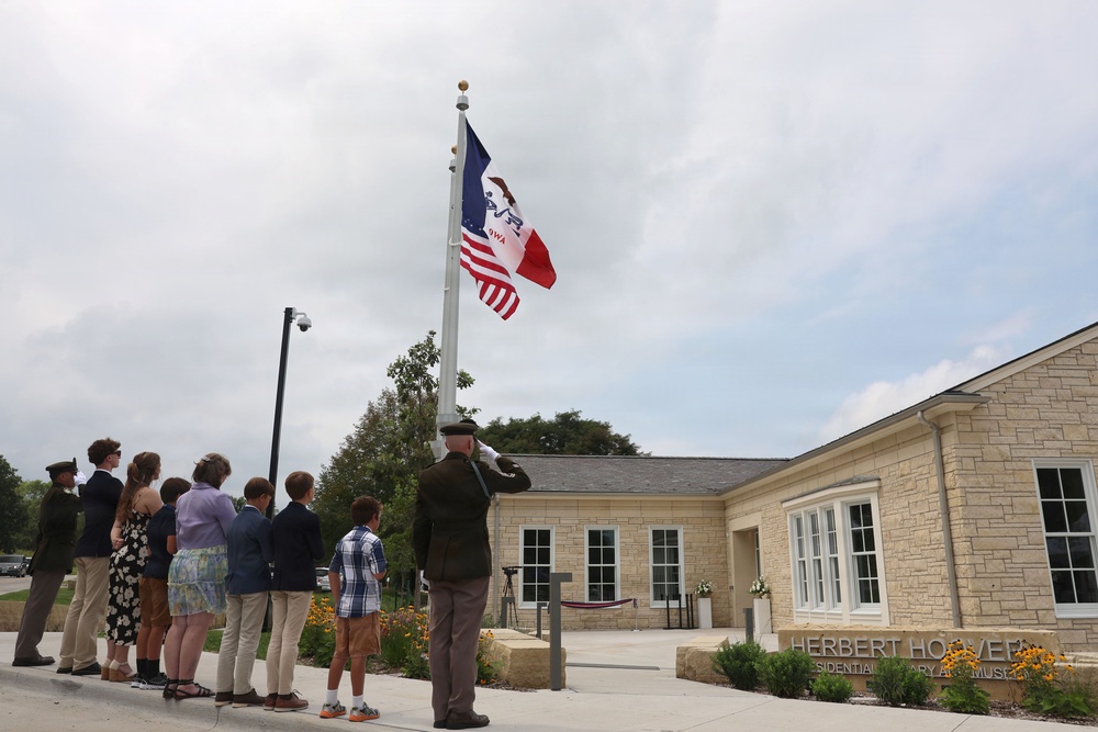 Grand Reopening Ceremony of the Herbert Hoover Presidential Library and Museum