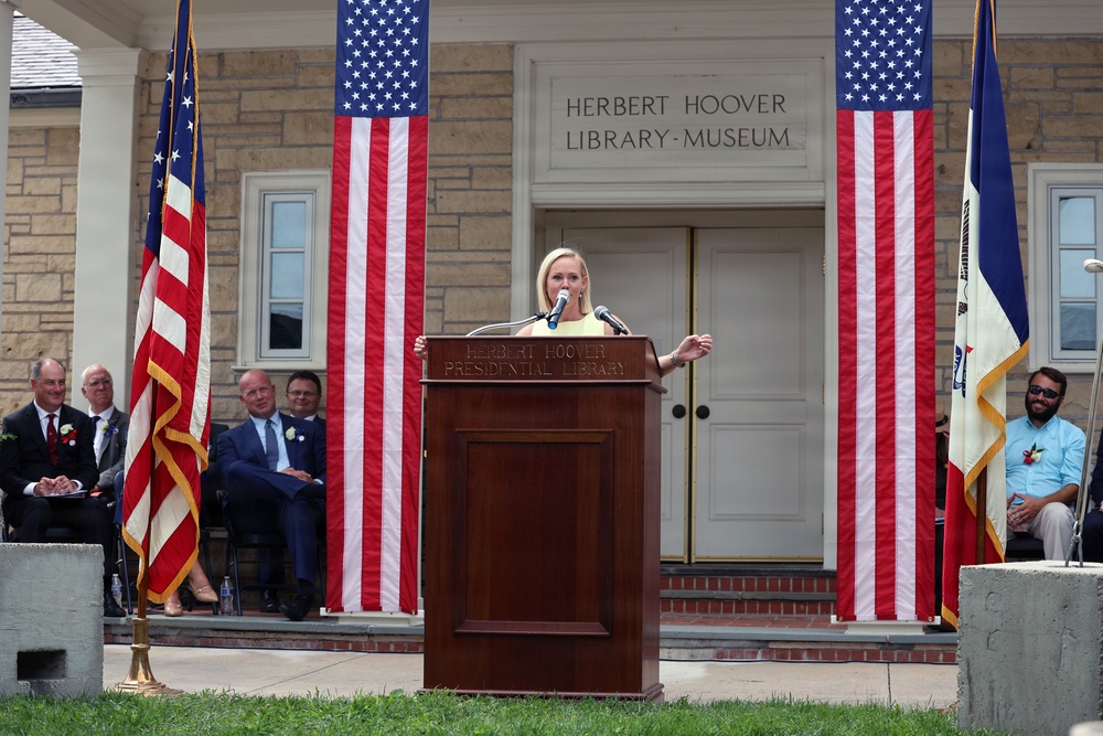 Grand Reopening Ceremony of the Herbert Hoover Presidential Library and Museum