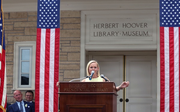 Grand Reopening Ceremony of the Herbert Hoover Presidential Library and Museum