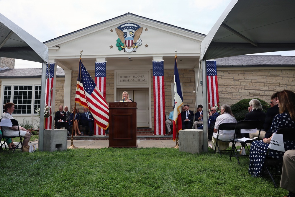 Grand Reopening Ceremony of the Herbert Hoover Presidential Library and Museum