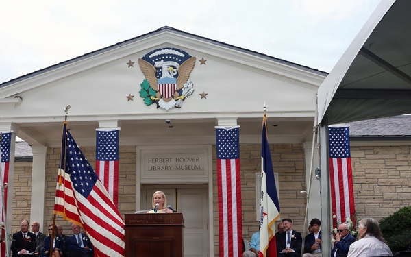Grand Reopening Ceremony of the Herbert Hoover Presidential Library and Museum