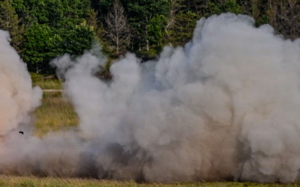 Michigan National Guard Soldiers Conduct HIMARS Live-Fire Exercise During Northern Strike 26-2