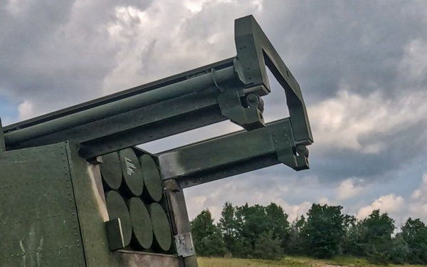 Michigan National Guard Soldiers Conduct HIMARS Live-Fire Exercise During Northern Strike 26-2