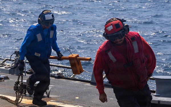 Rafael Peralta Conducts Flight Operations