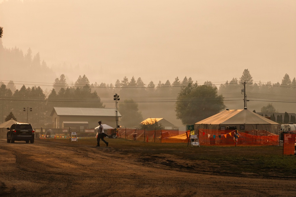 Washington National Guard supports firefighting operations at Little Giant Fire