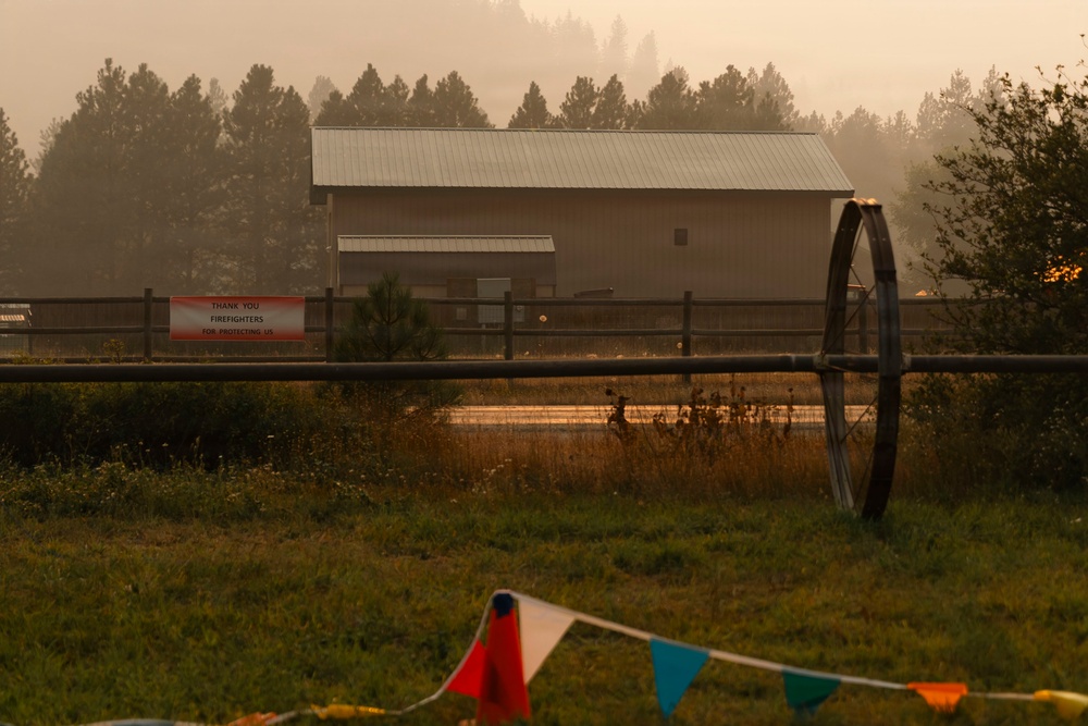 Washington National Guard supports firefighting operations at Little Giant Fire
