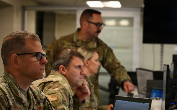 194th Wing Emergency Operations Center supports wildfire response