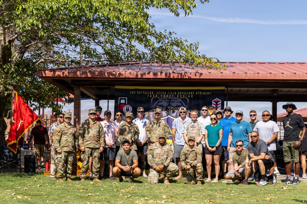 Task Force Stallion and Task Force Kodiak Celebrate 362nd Regiment Birthday