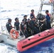USCGC Joseph Gerczak crewmembers conduct bilateral maritime law enforcement boardings in the Republic of the Marshall Islands
