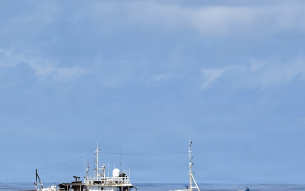 USCGC Joseph Gerczak crewmembers conduct bilateral maritime law enforcement boardings in the Republic of the Marshall Islands