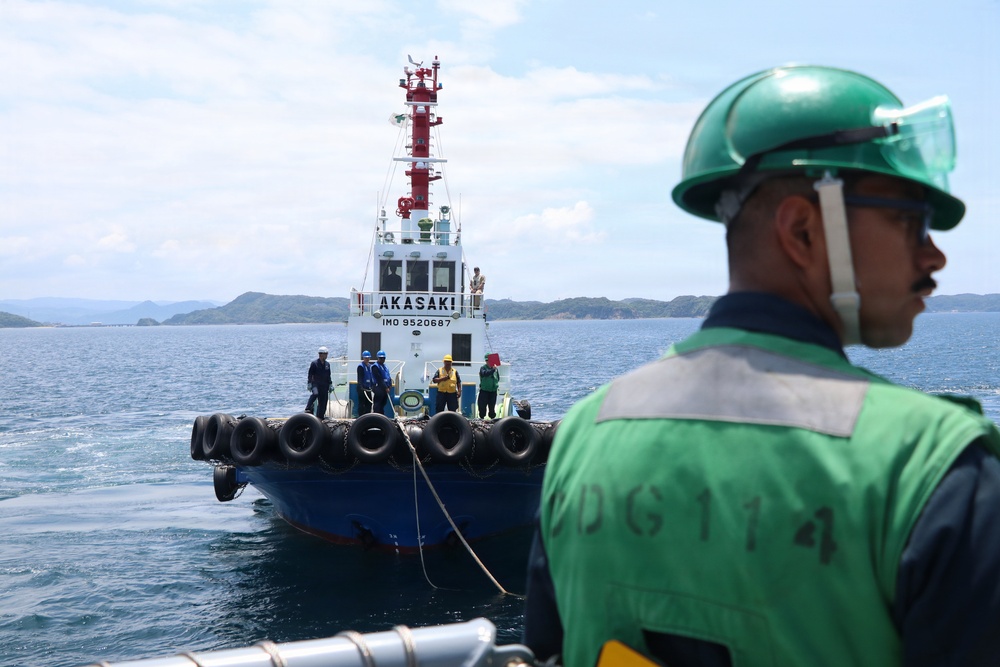 USS Ralph Johnson Mariners Skills Week