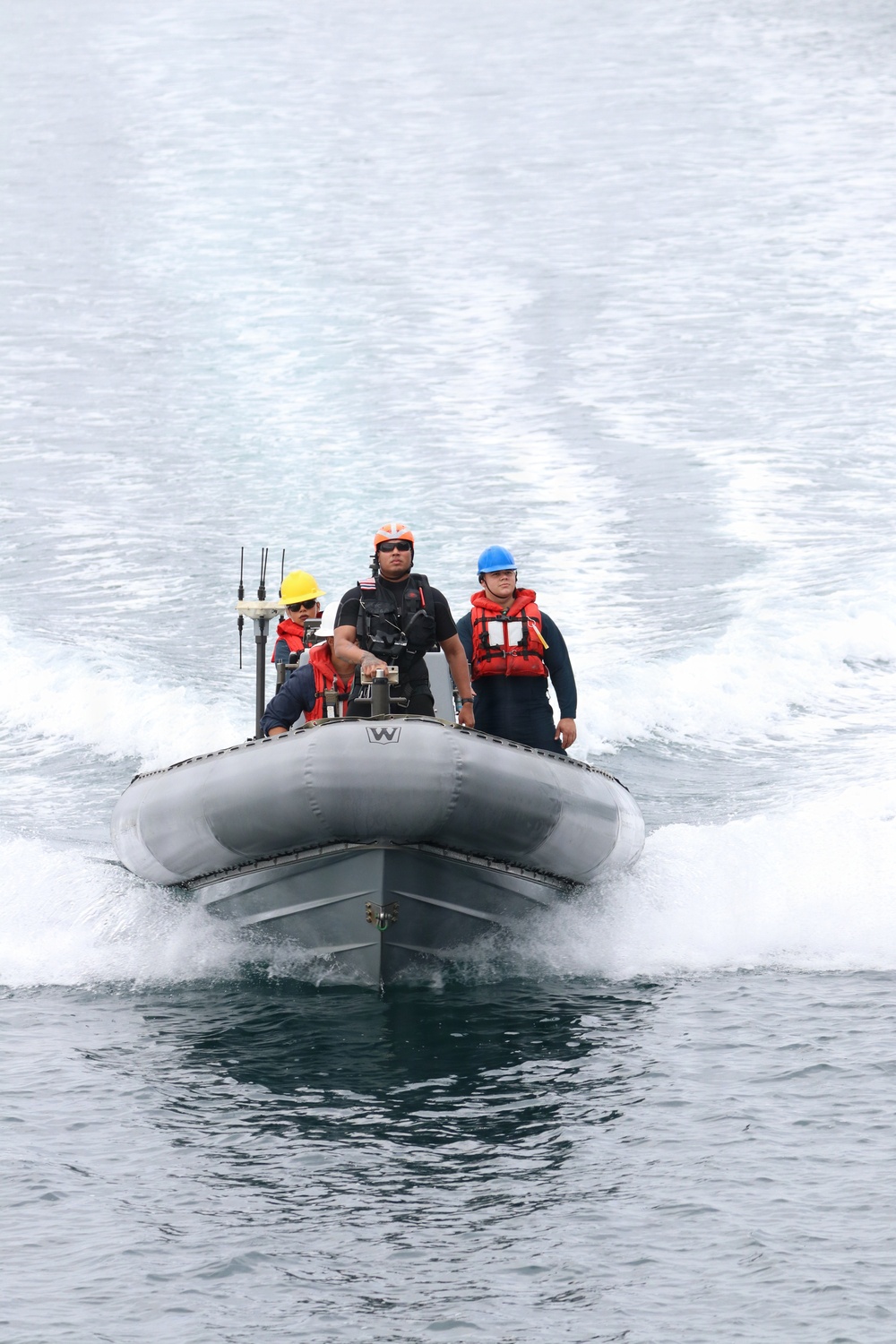 USS Ralph Johnson Conducts Boat Operations during Mariner Skills Week