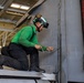 Abraham Lincoln Conducts Aircraft Maintenance