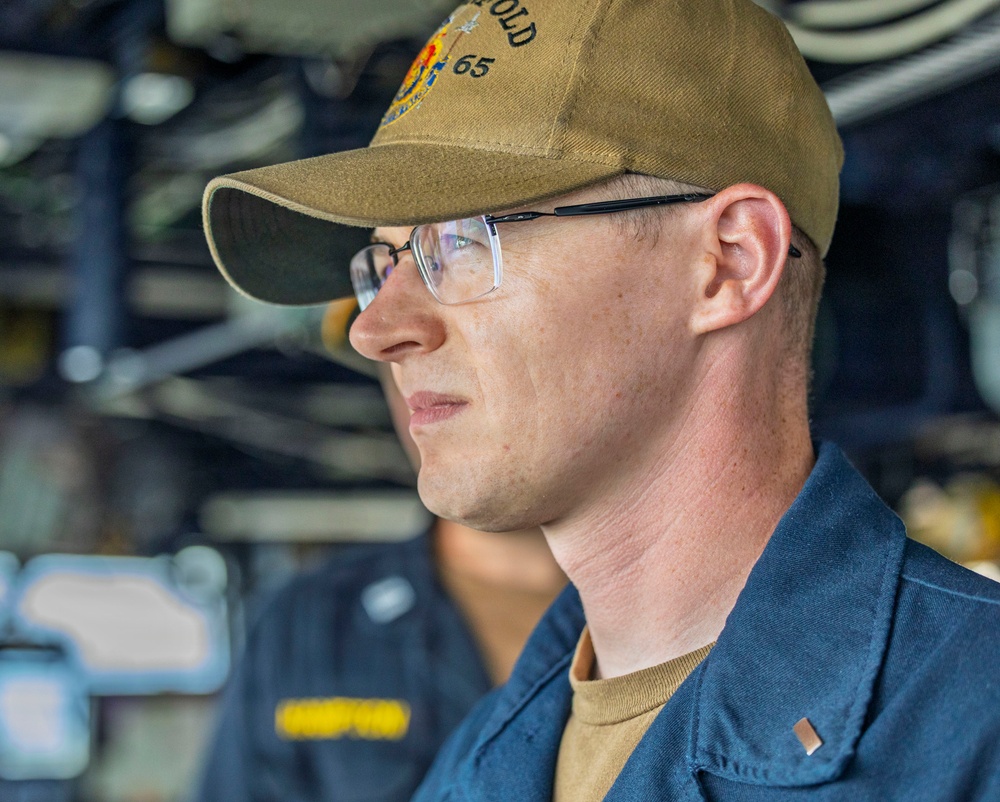 Routine Operations Aboard USS Benfold