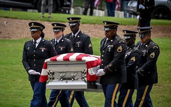 Honoring a Fallen Hero: Community and Fellow Soldiers Bid Farewell to Capt. Tyler J. Feehan
