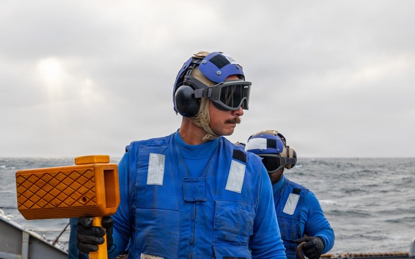 Flight Operations Aboard USS Ross