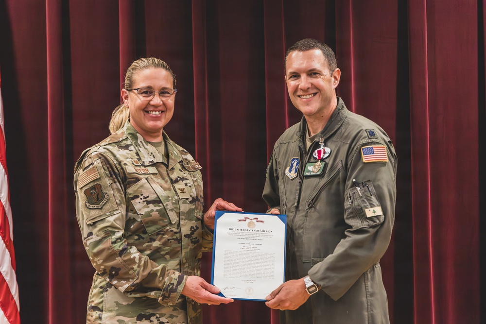 132nd Air Refueling Squadron Change of Command