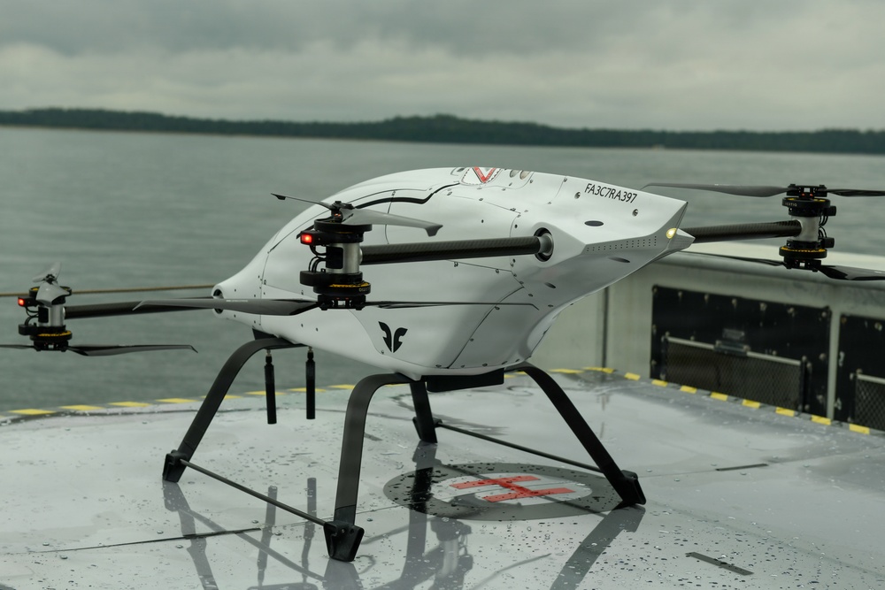 UAV Performs Remote Maritime Blood Resupply during Northern Strike 26-2