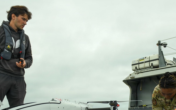 UAV Performs Remote Maritime Blood Resupply during Northern Strike 26-2