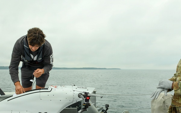 UAV Performs Remote Maritime Blood Resupply during Northern Strike 26-2
