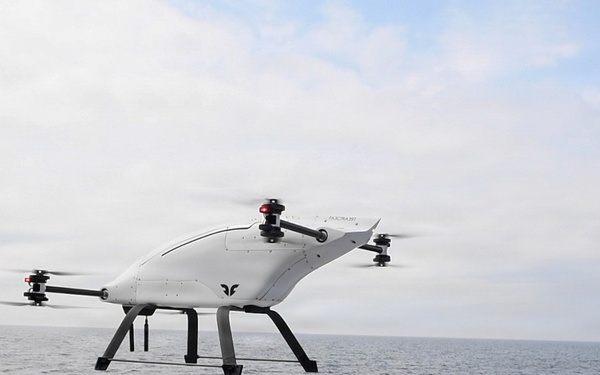 UAV Performs Remote Maritime Blood Resupply during Northern Strike 26-2