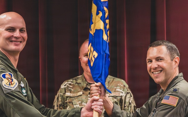 132nd Air Refueling Squadron Change of Command