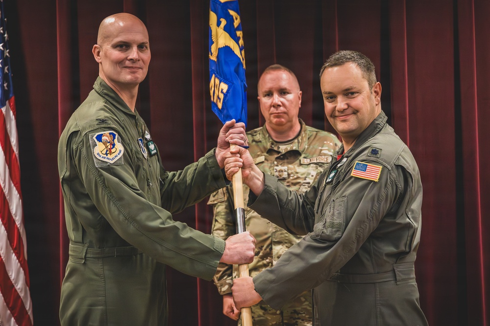 132nd Air Refueling Squadron Change of Command
