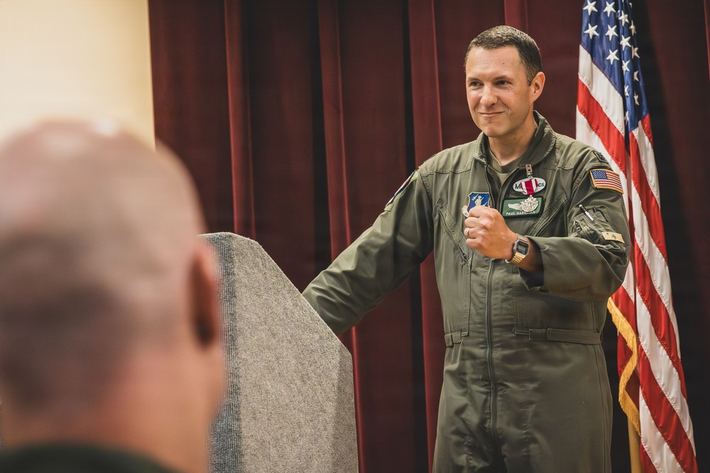 132nd Air Refueling Squadron Change of Command