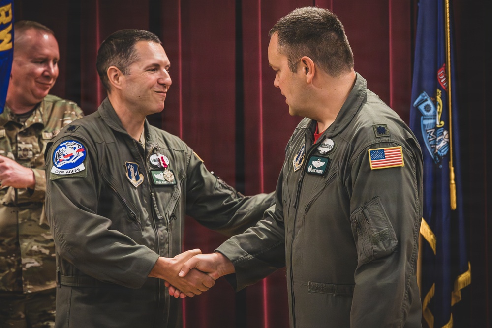 132nd Air Refueling Squadron Change of Command
