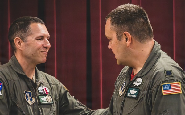 132nd Air Refueling Squadron Change of Command