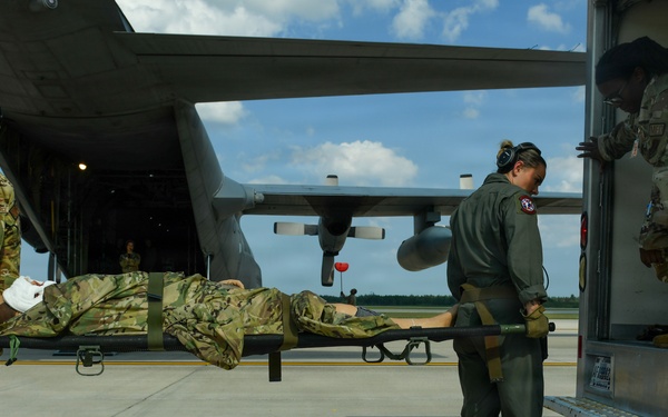 137th Aeromedical Evacuation Squadron Performs Medevac during Northern Strike 26-2