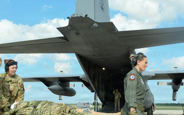 137th Aeromedical Evacuation Squadron Performs Medevac during Northern Strike 26-2