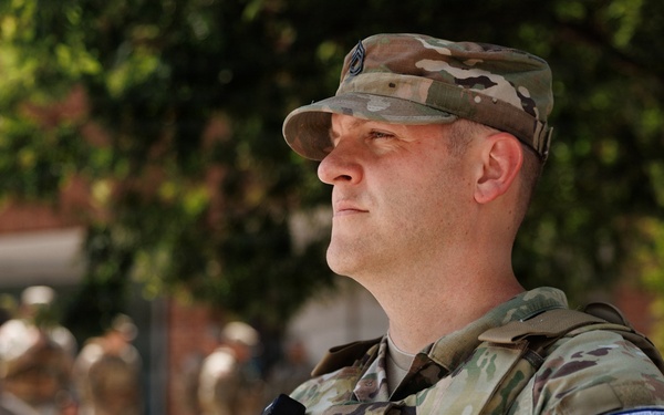 Nevada Guard senior leaders visit Nevada Soldiers supporting JTF-DC