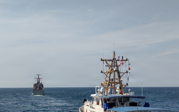 U.S. Coast Guard and partner nations conduct tactical signaling training during PANAMAX26