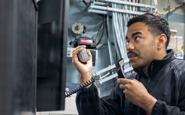 Milius maintains combat systems