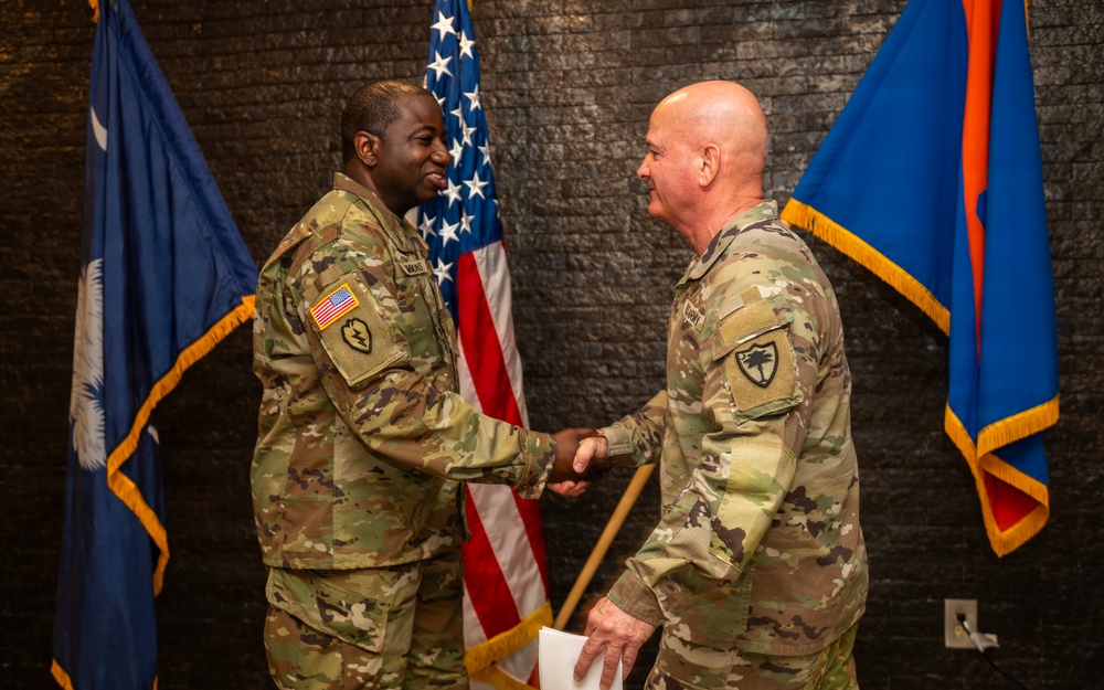 U.S. Army Lt. Col. Antonn Simmons promotion