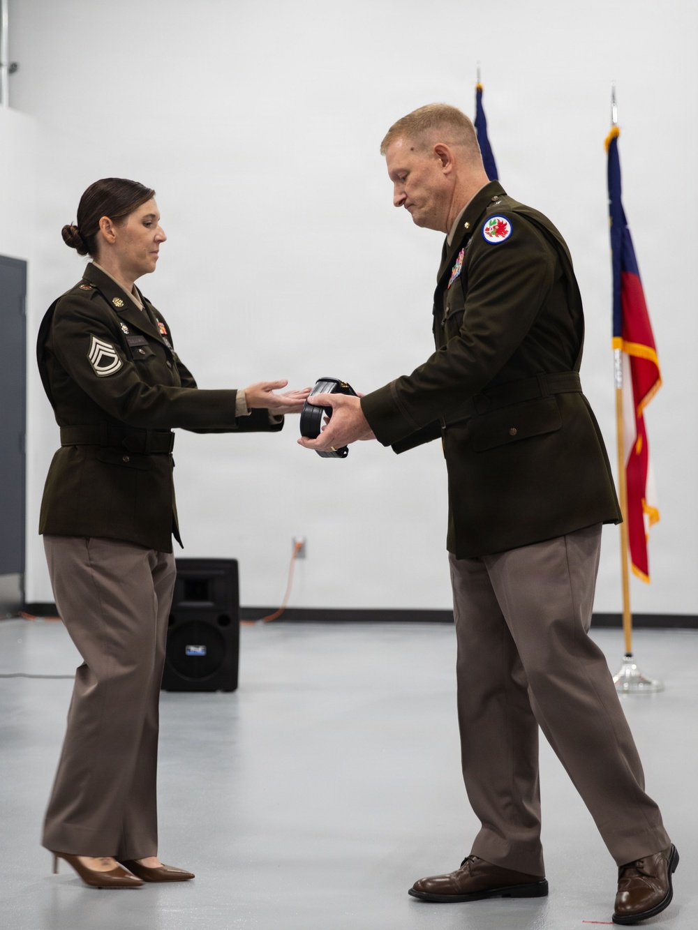 Receiving the Belt