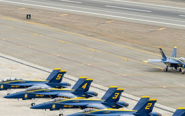 U.S. Navy Blue Angels incentive flight