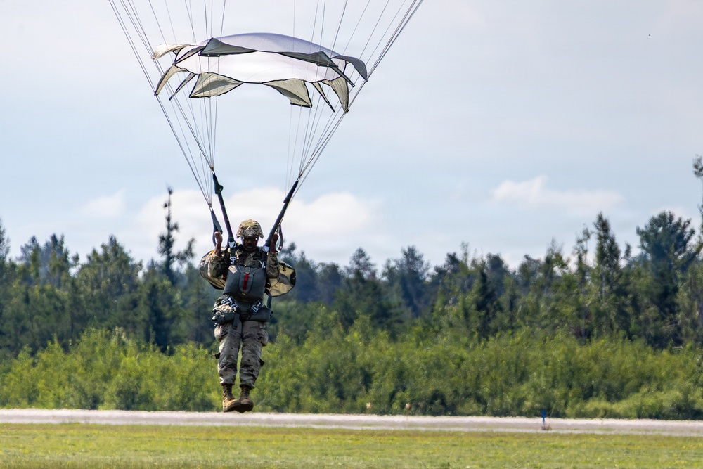 Airborne operations at Northern Strike
