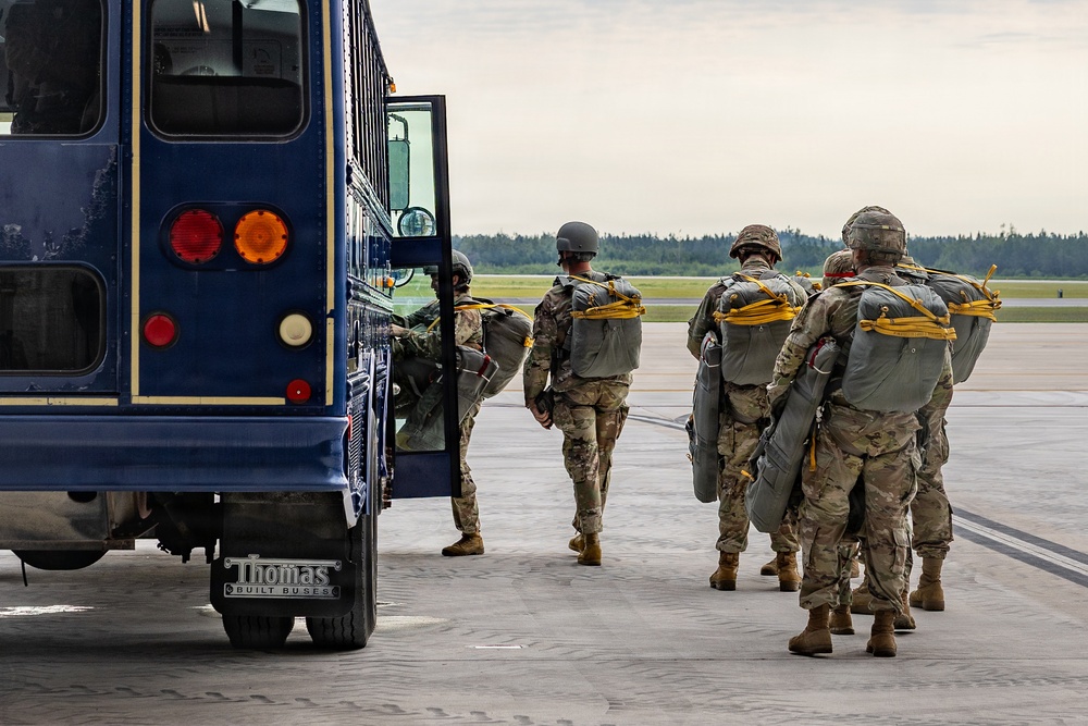 Airborne operations at Northern Strike