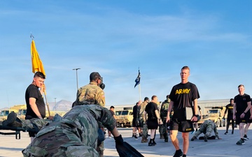 1-67 Armor Soldiers tackle Dealer PT Challenge