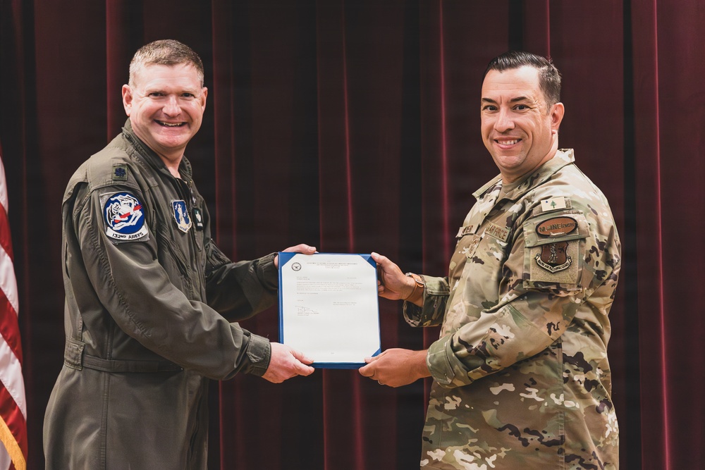 Chief Master Sgt. Sawyer Promotion