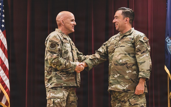 Chief Master Sgt. Sawyer Promotion